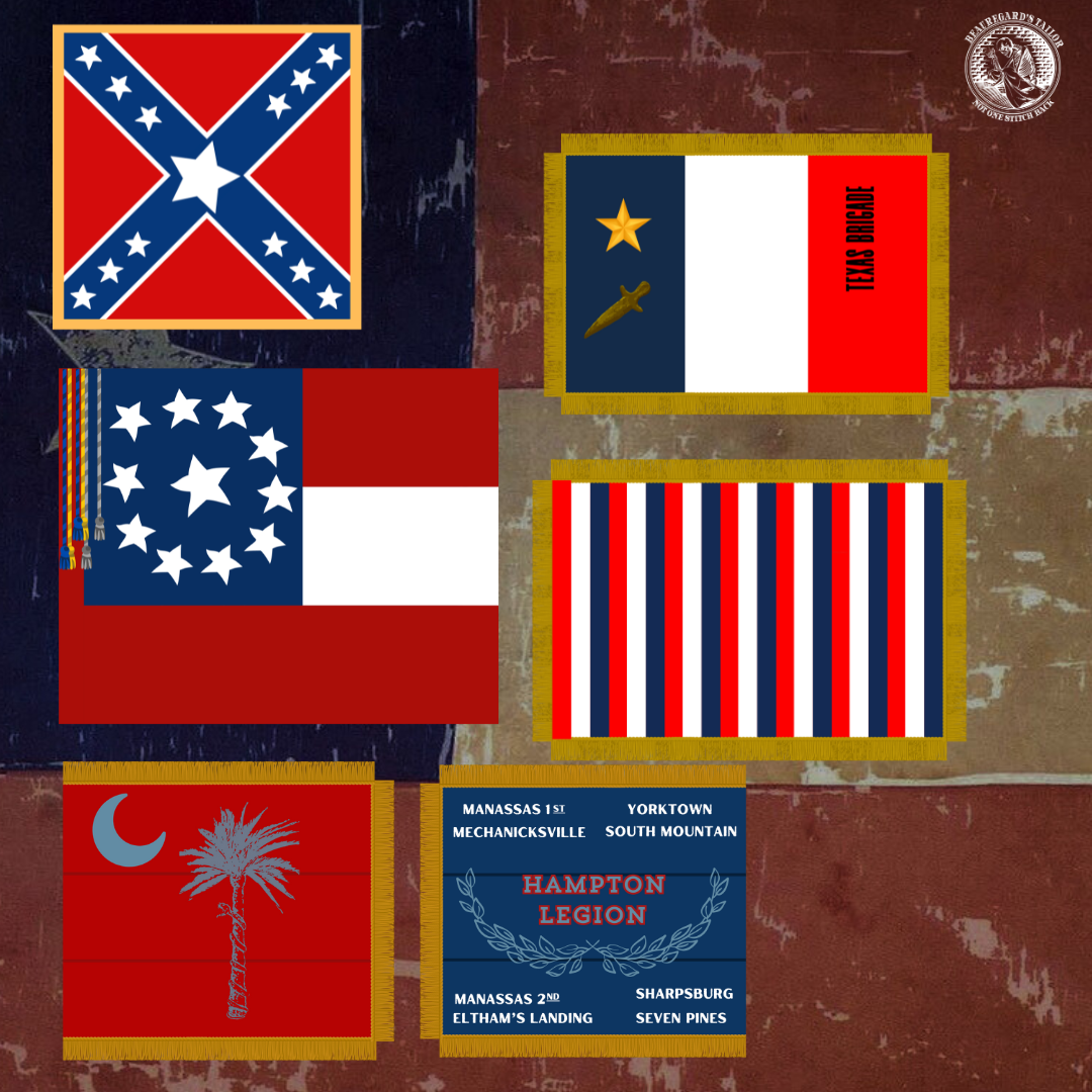 Hood's "Texas Brigade" Sticker Set