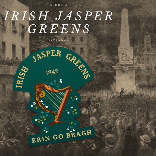 Irish Jasper Greens Stickers/Magnets