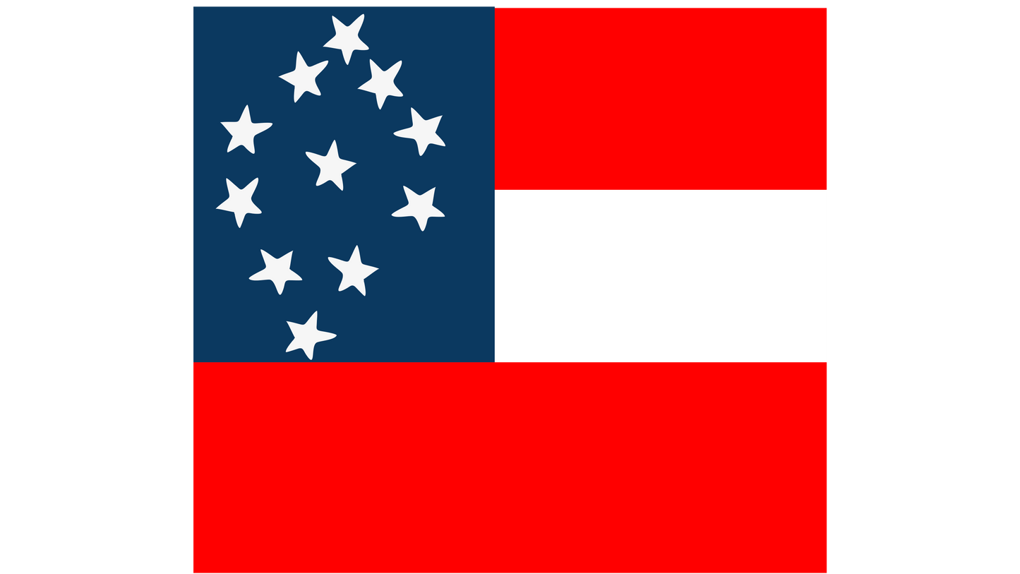 1st Tennessee Parisan Rangers Flag Sticker/ Magnet