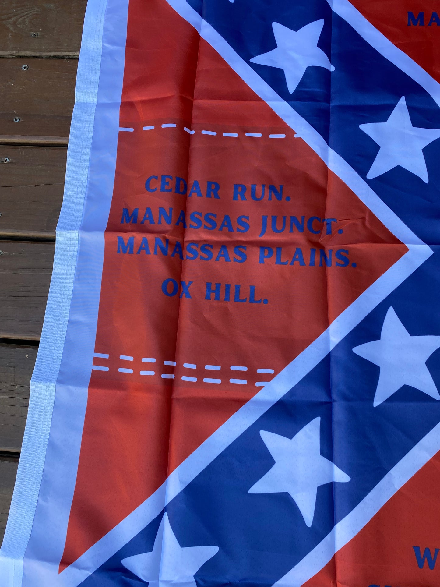18th North Carolina 4th Bunting House Flag