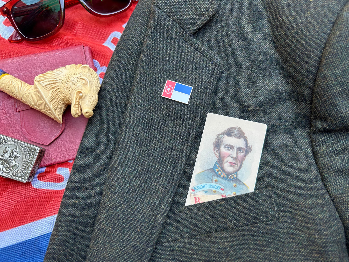 North Carolina Flag Lapel Pin