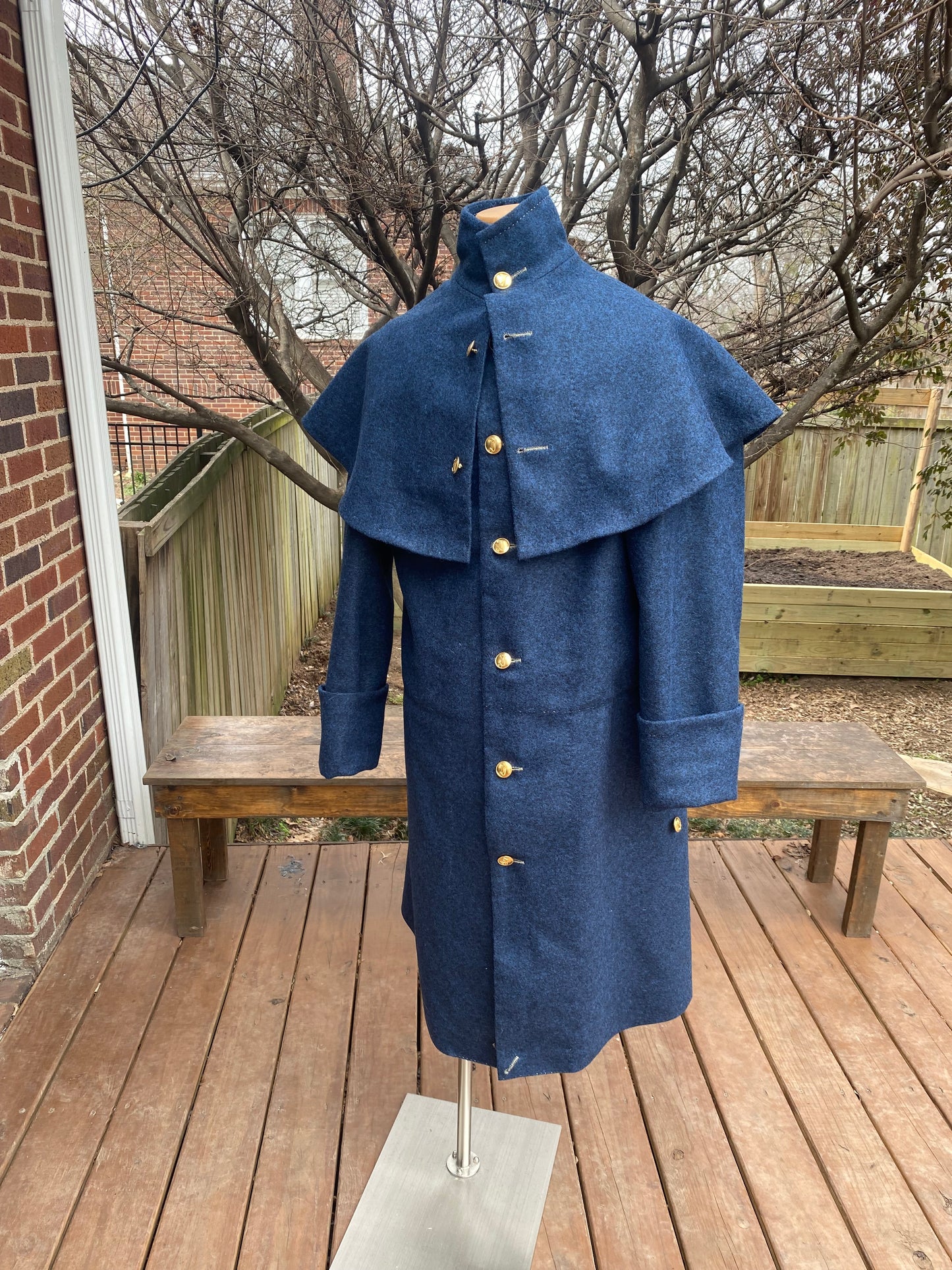 Import English Army Overcoat - S. Isaac, Campbell