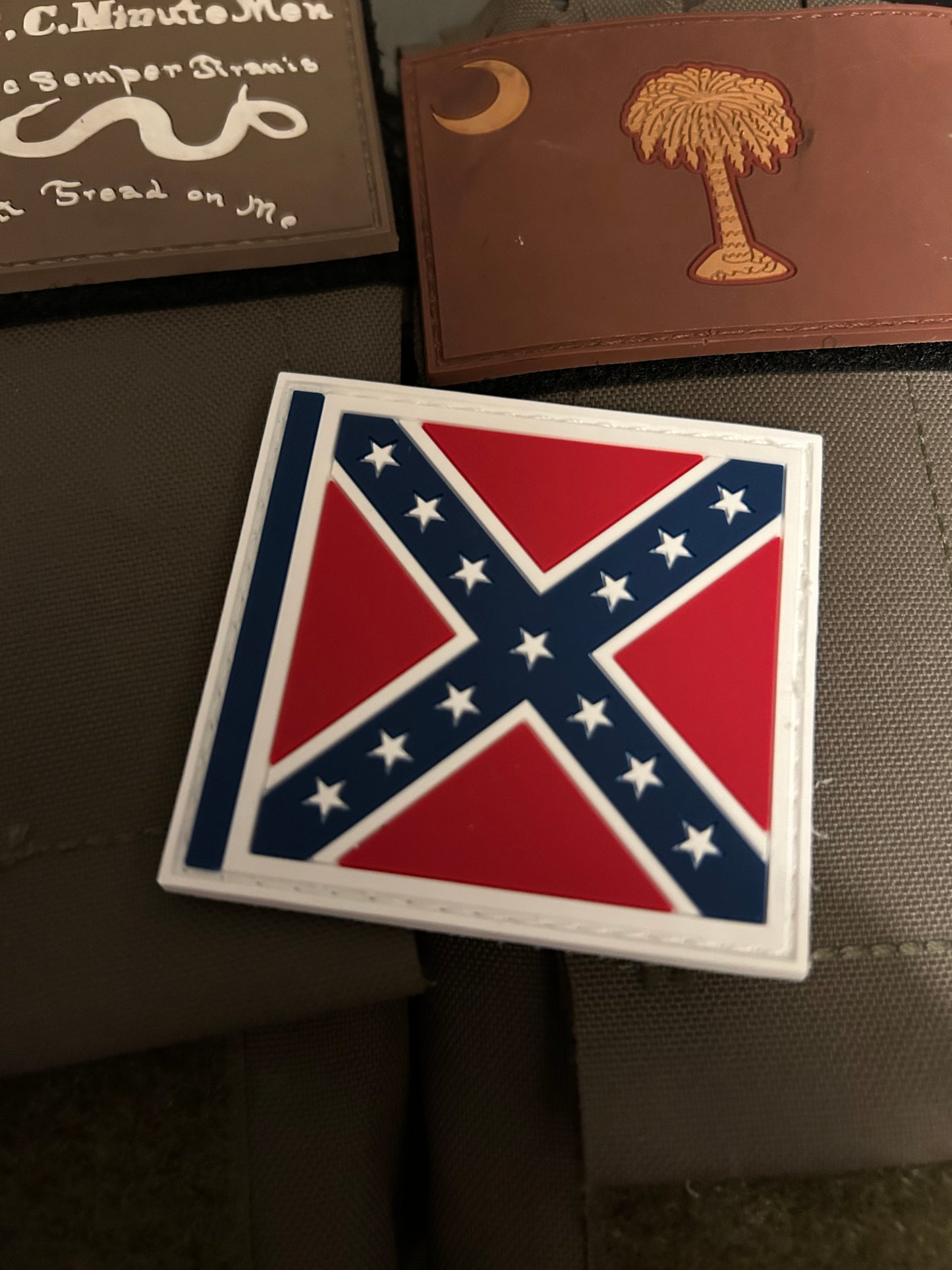 Battle Flag - Charleston Pattern Patch