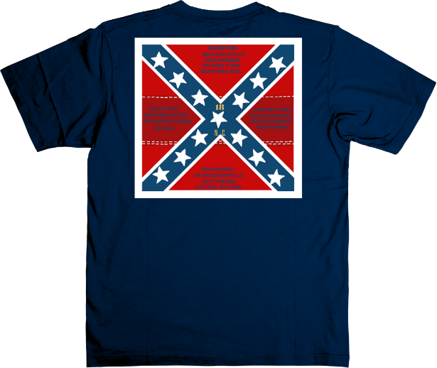 18th North Carolina Infantry Battle Flag Shirt