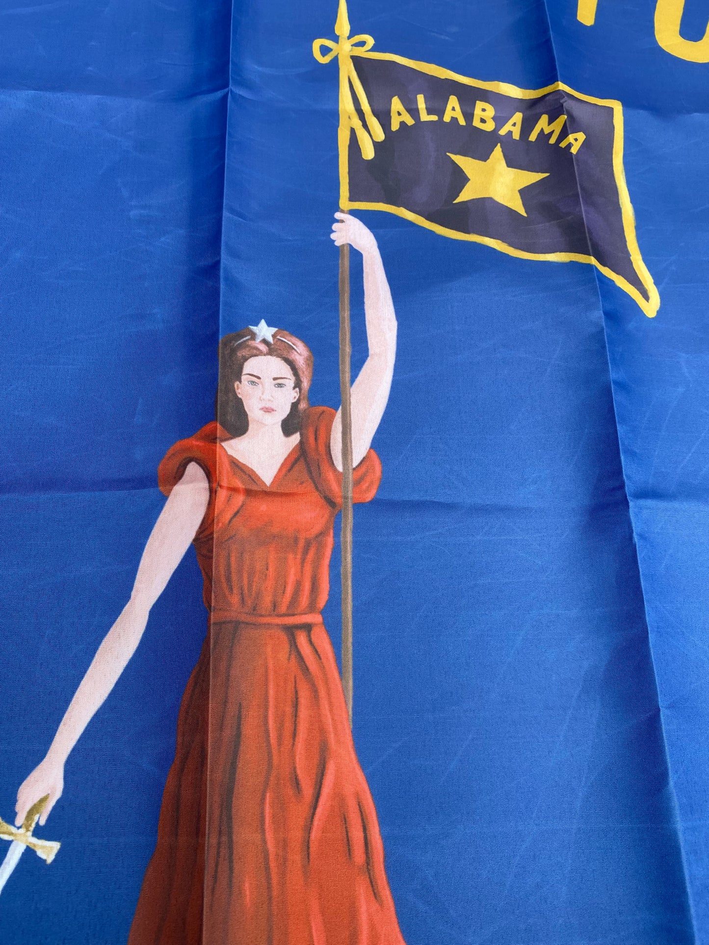 "Independent Now and Forever" Alabama Secession Flag