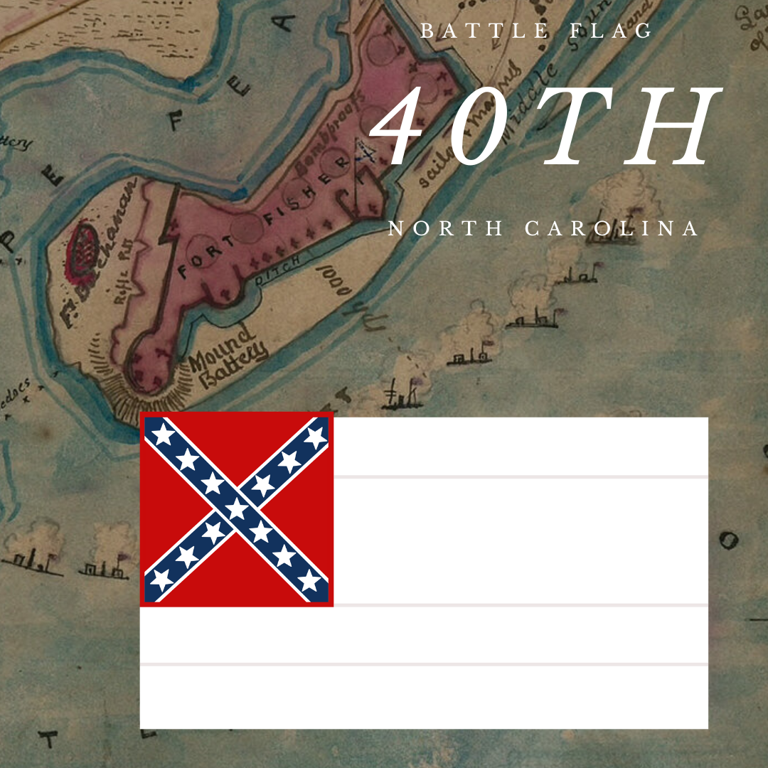 Cape Fear Defense - Fort Fisher and Caswell Garrison Flag Stickers
