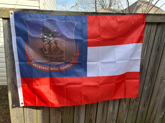 4th Alabama Infantry - Co. D, Canebrake Rifle Guards Flag