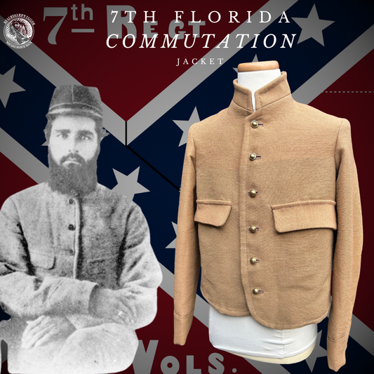 Untrimmed Commutation Jacket - 7th Florida Infantry
