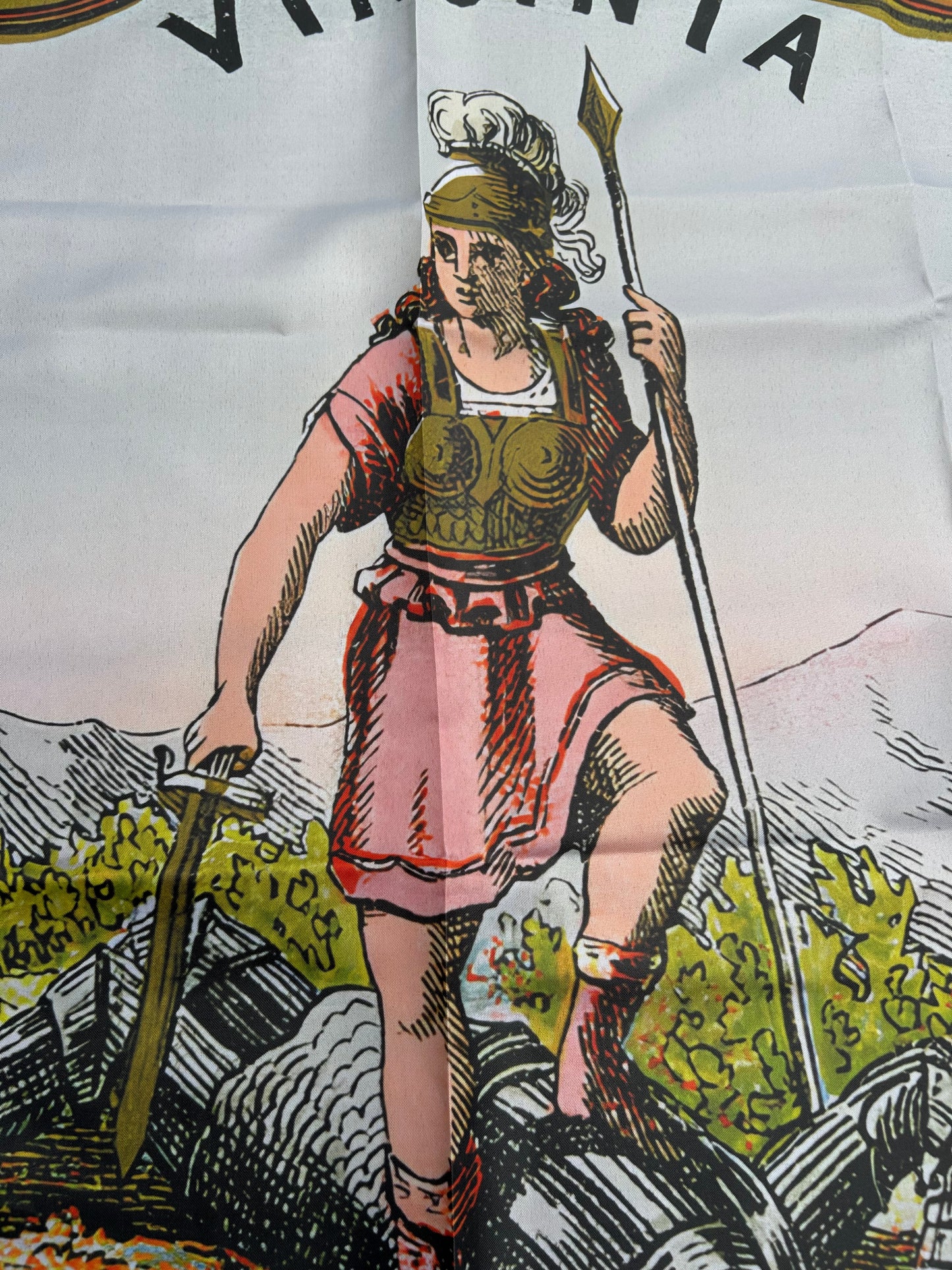 Virginia Coat of Arms Flag