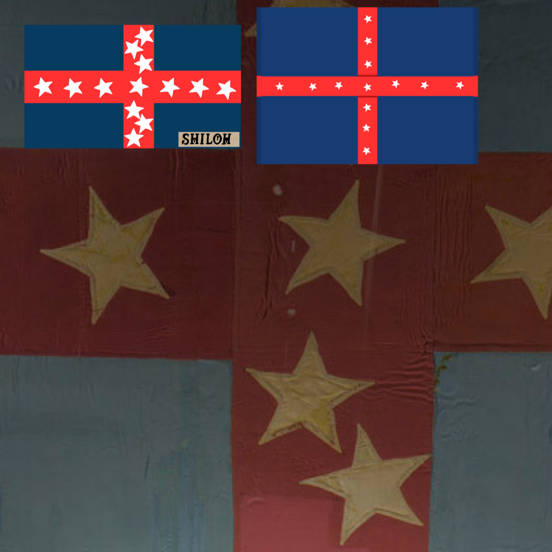 Polk's Corps' Flag Sticker Set