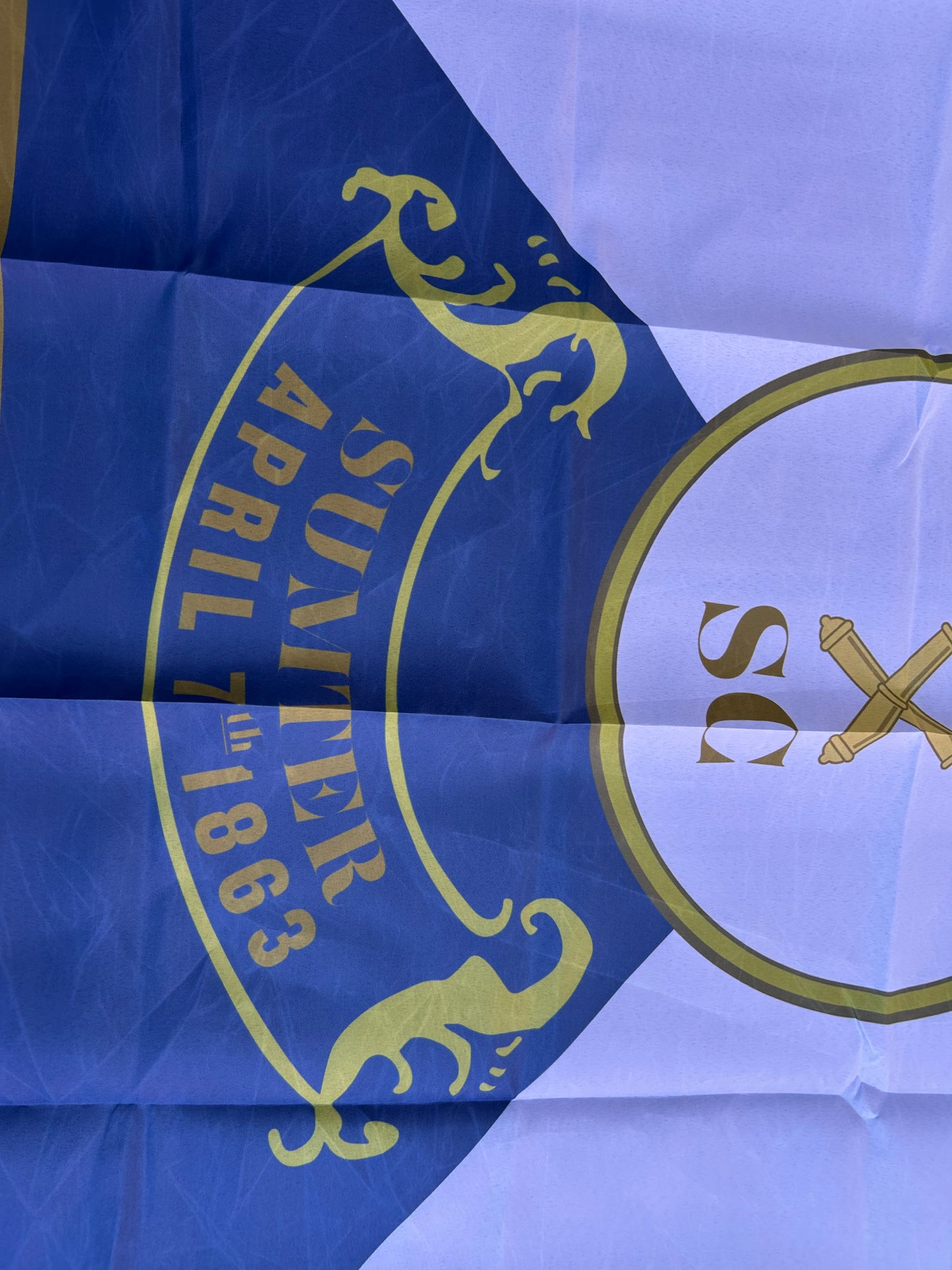 1st Regiment of South Carolina Artillery House Flag