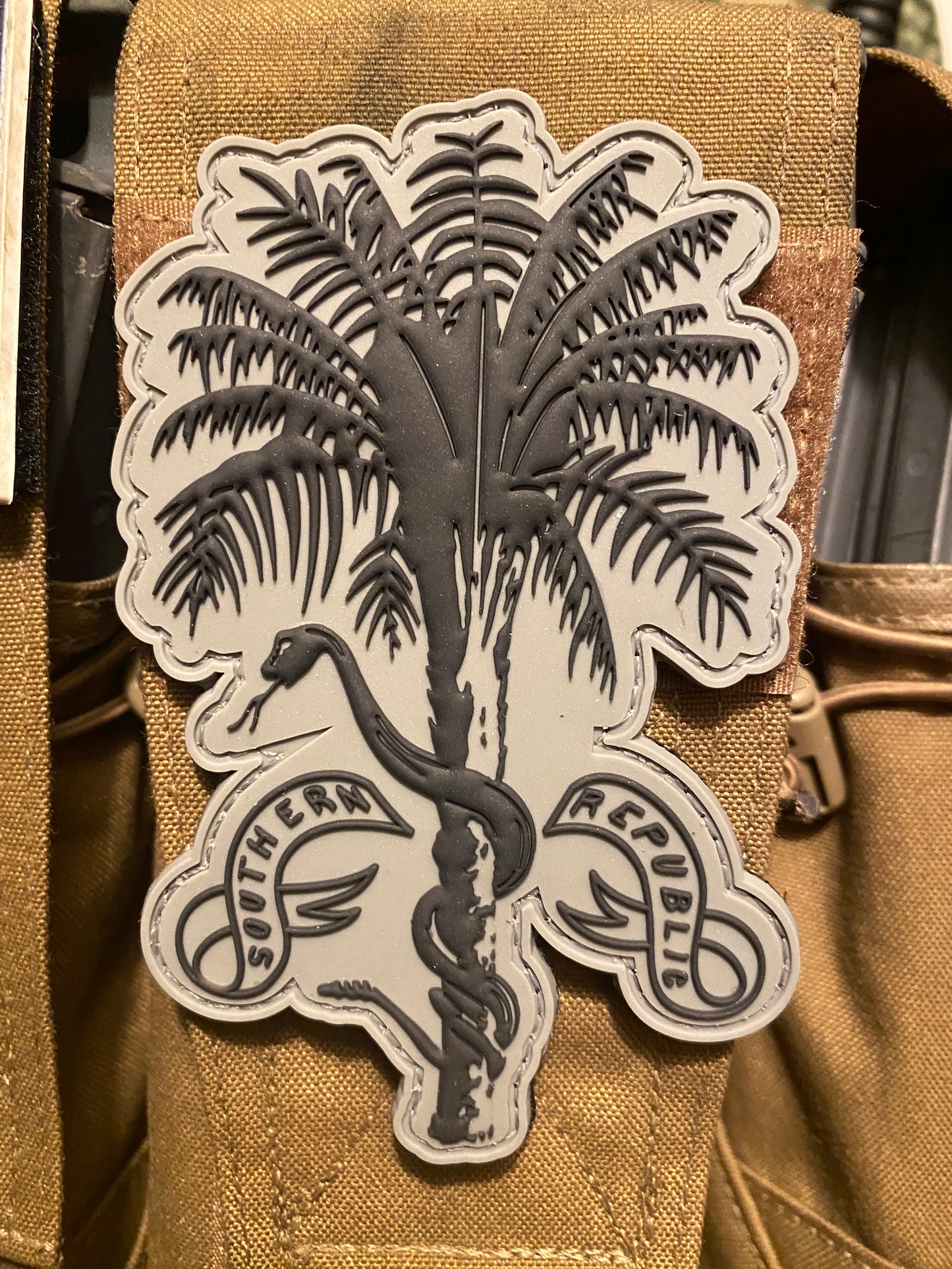 "Southern Republic" Palmetto Defender PVC Morale Patch