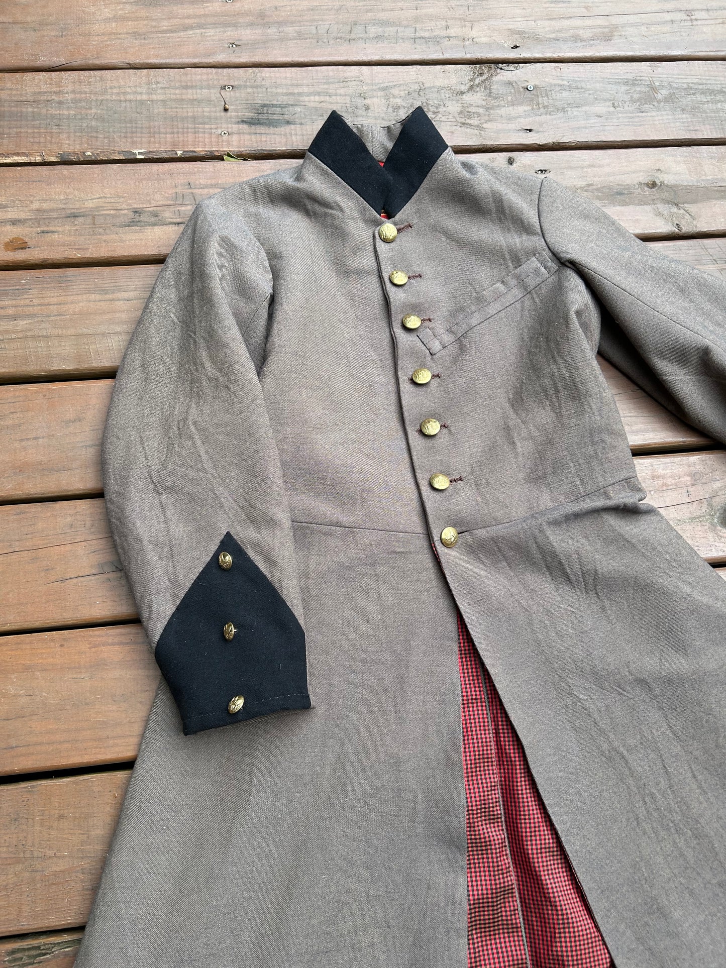 Tennessee State Frock Coat 1861-1862- Size 40 - Ready to Ship