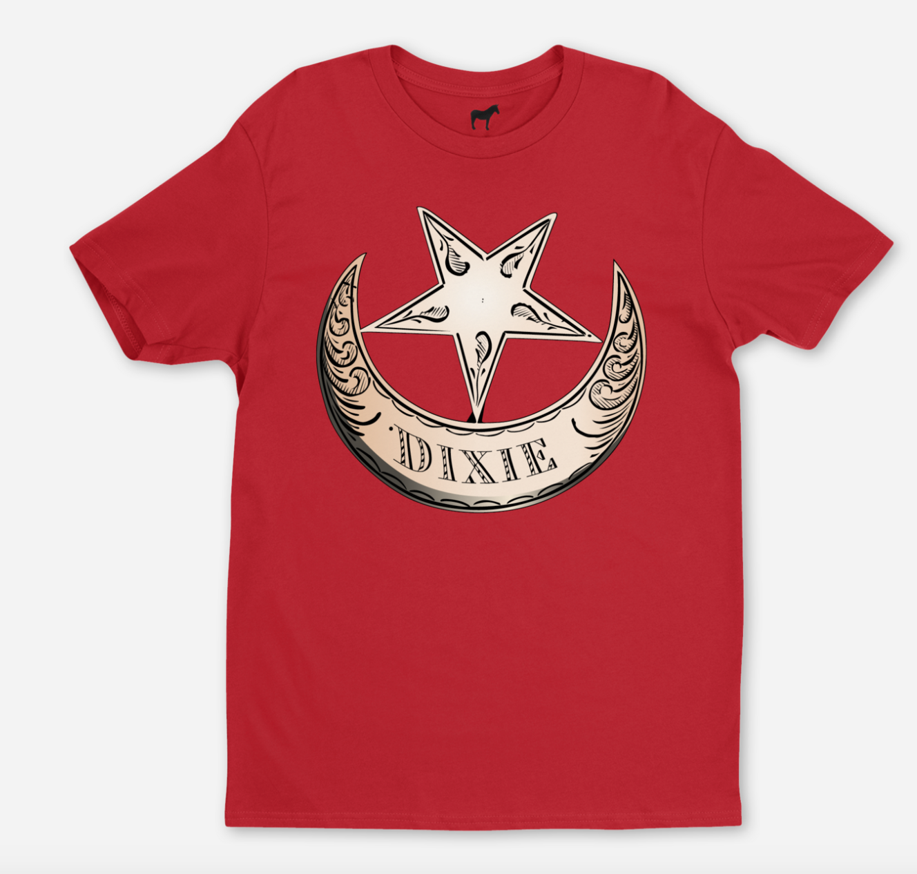 "Dixie" Star and Crescent Insignia Shirt