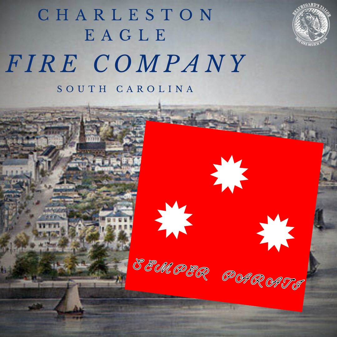 Charleston Eagle Fire Company Secession Flag Stickers/Magnets