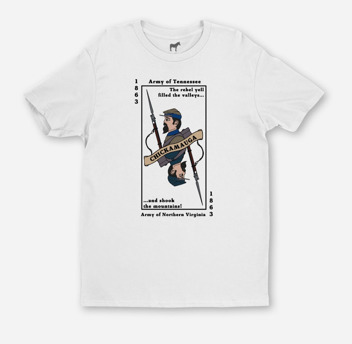 Chickamauga - "The rebel yell filled the valleys and shook the mountains" - Shirt