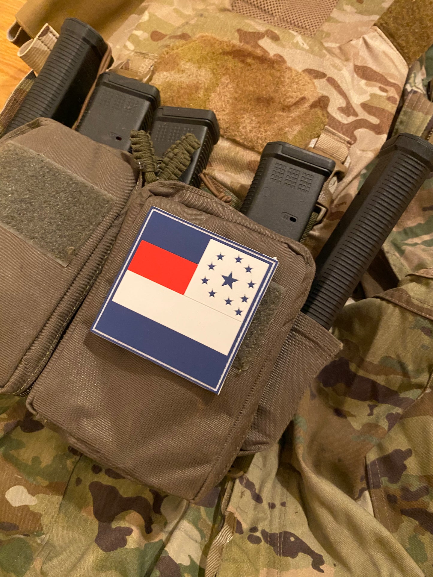 11th Texas Cavalry PVC Morale Patch