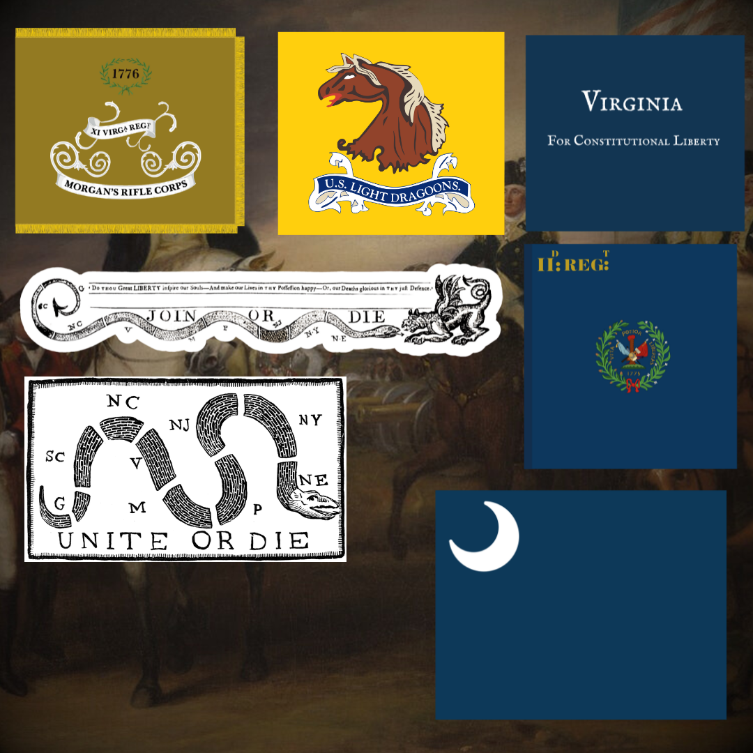 American War for Independence Sticker Set
