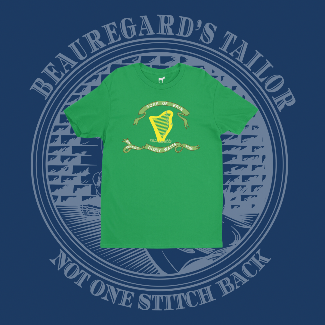 "Go Where Glory Waits You" 10th Tennessee Infantry Flag Shirt