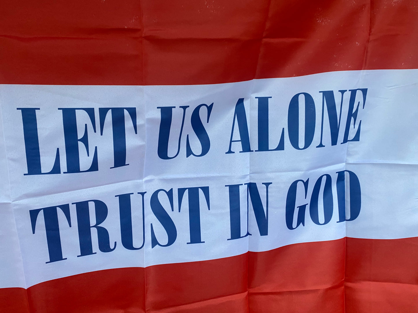 6th Louisiana Infantry "Let Us Alone" House Flag