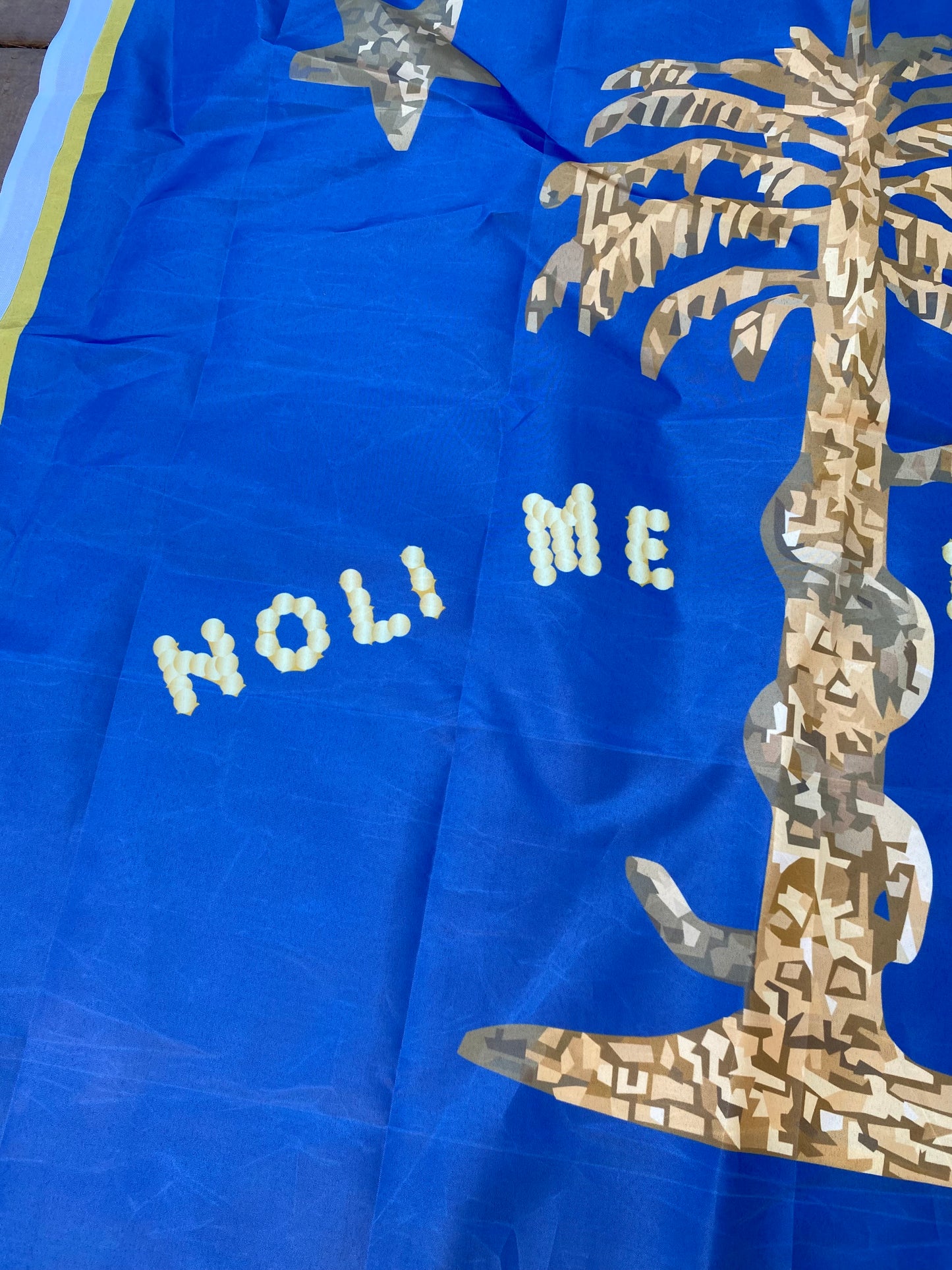 "NOLI ME TANGERE" South Carolina Palmetto Defender Flag