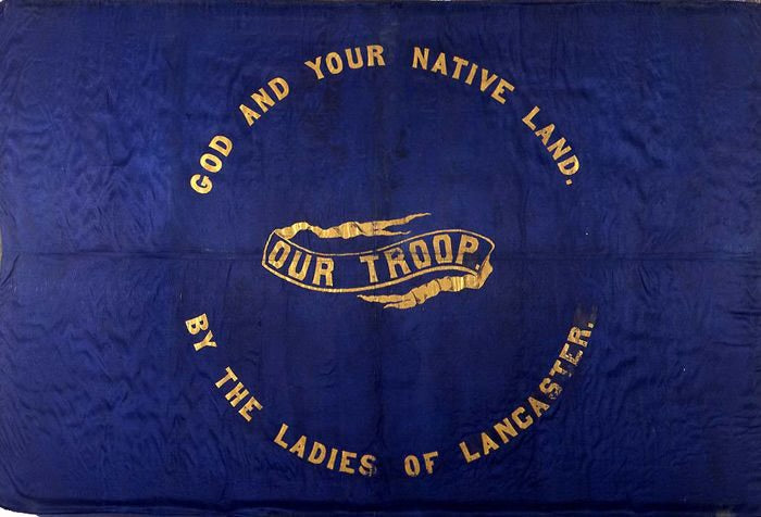 "God and Your Native Land" 9th Virginia Cavalry House Flag