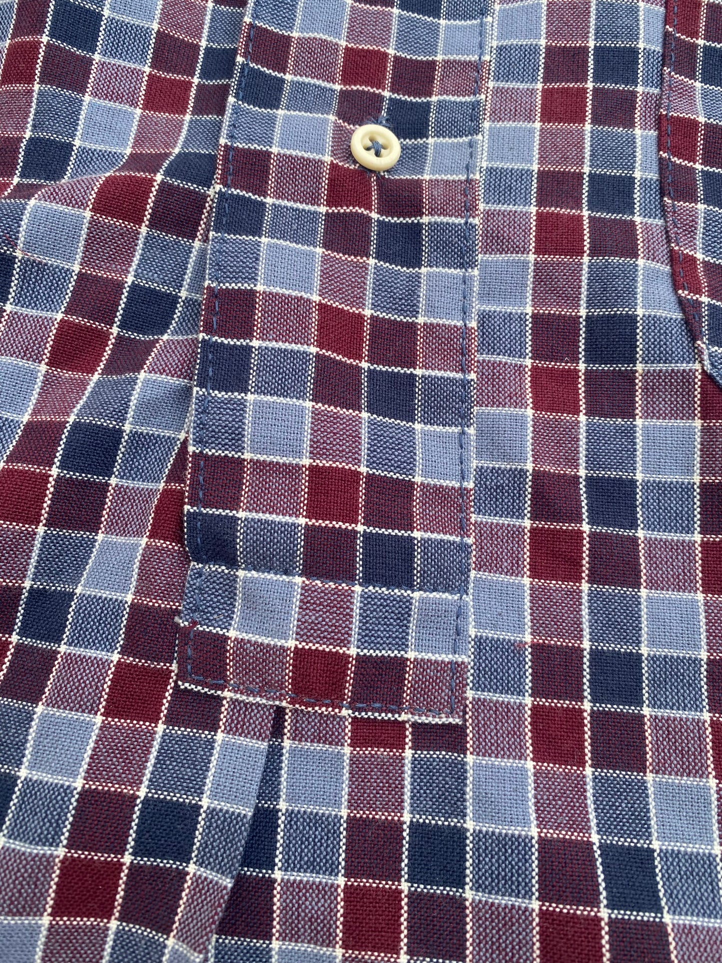 "Sent from Home" Shirt - Plaid