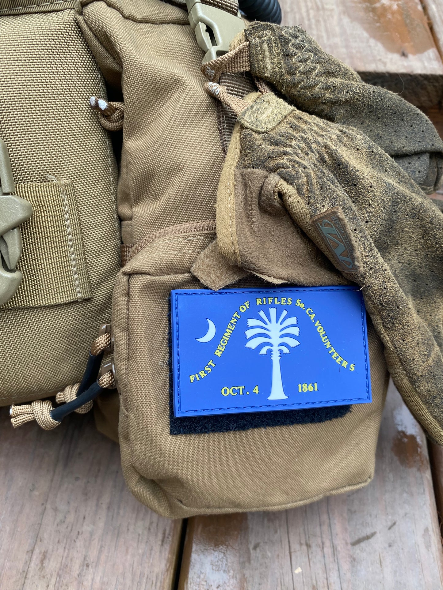 Orr Rifles - 1st Regiment of Rifles South Carolina Volunteers PVC Morale Patch