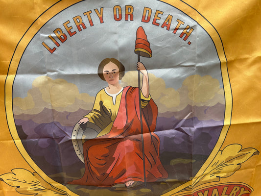 "Liberty or Death" 5th Virginia Cavalry Flag