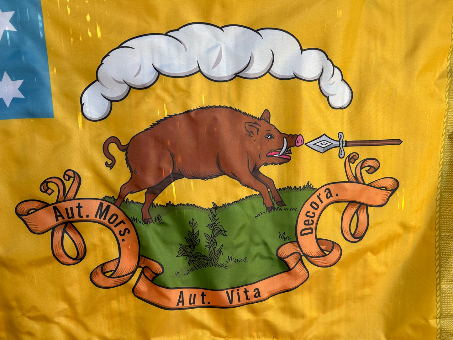 "Death or Honor" Gostelowe Standard #6 Flag