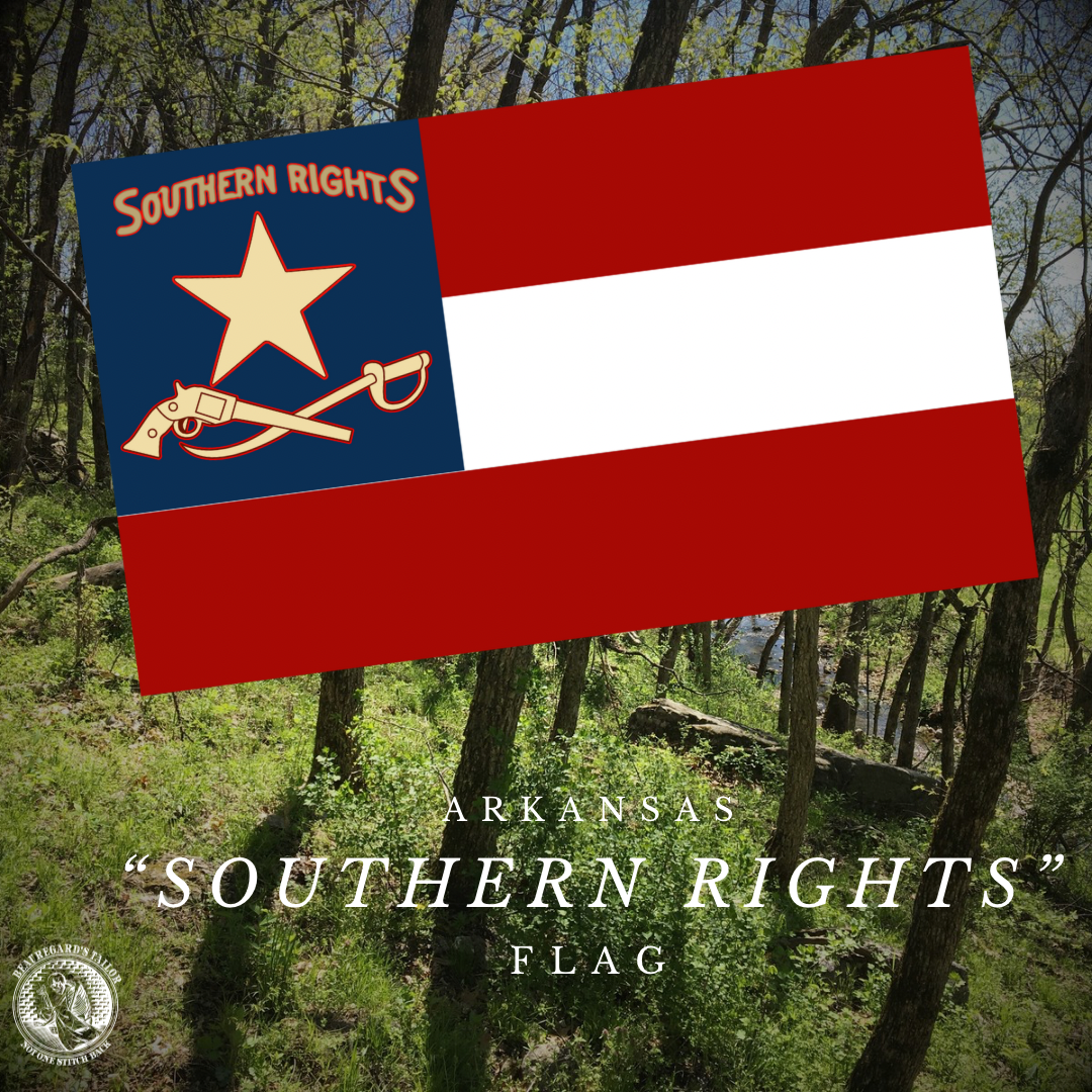 "Southern Rights" Arkansas Flag Stickers/Magnet