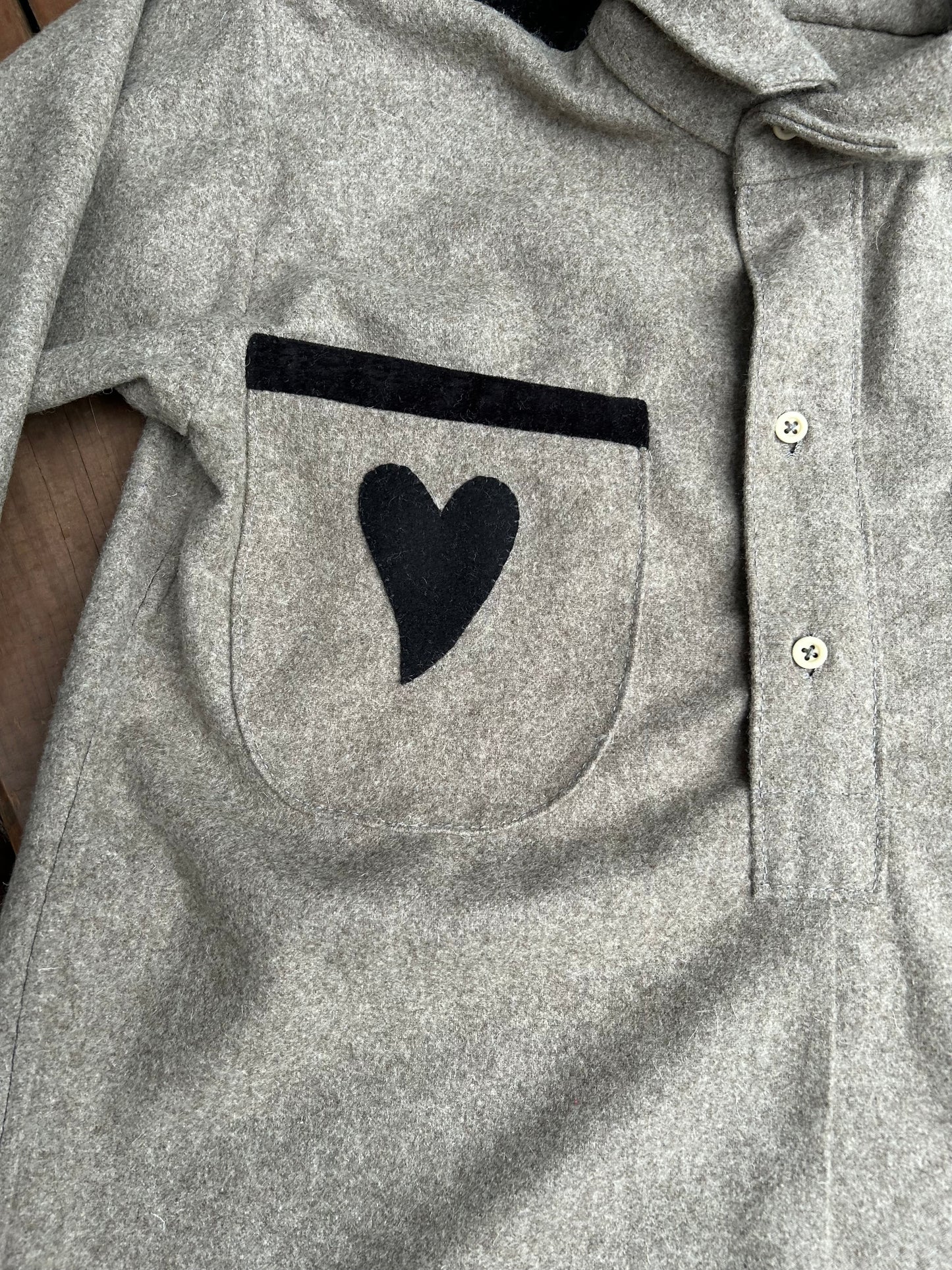 Texas Confederate "Heart" Overshirt