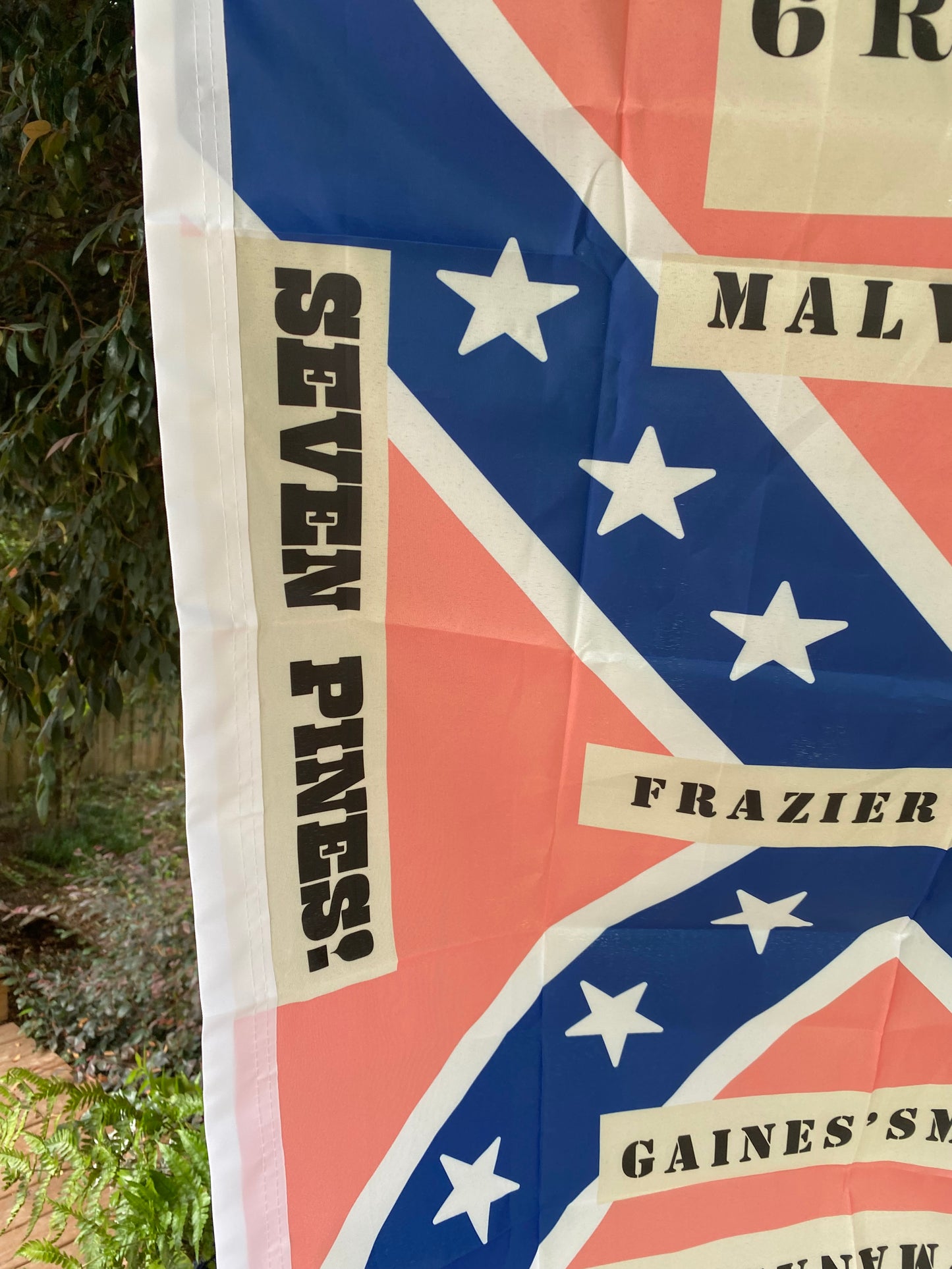 6th South Carolina "Silk Issue" Pink House Flag