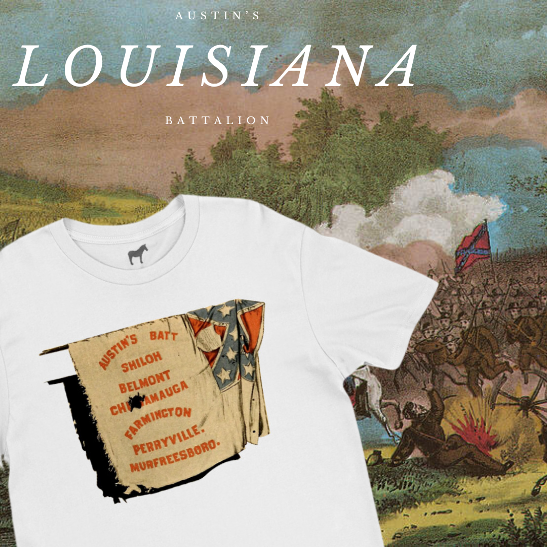 14th Battalion, Louisiana Sharpshooters (Austin's) Flag Shirt