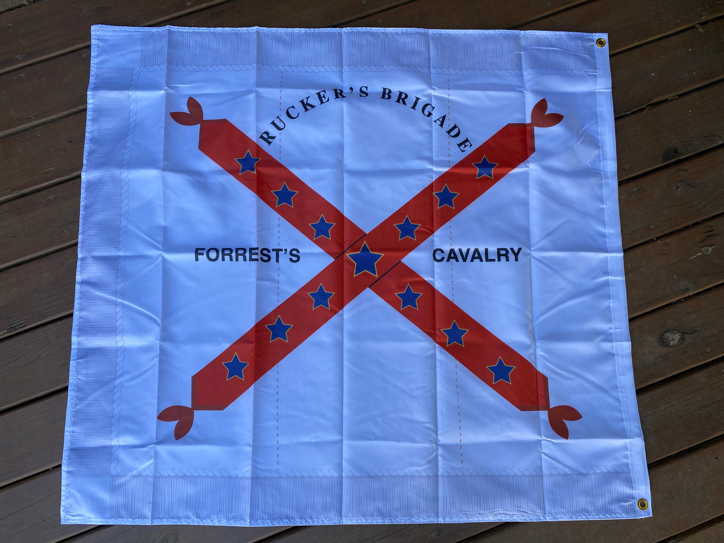 "Fortuna Favet Fortibus" ("Fortune favors the brave") 7th Alabama Cavalry House Flag