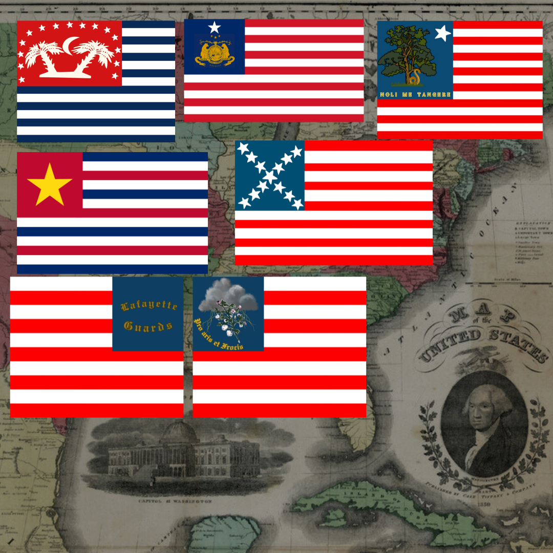 Southern “Stars & Stripes” Flag Set
