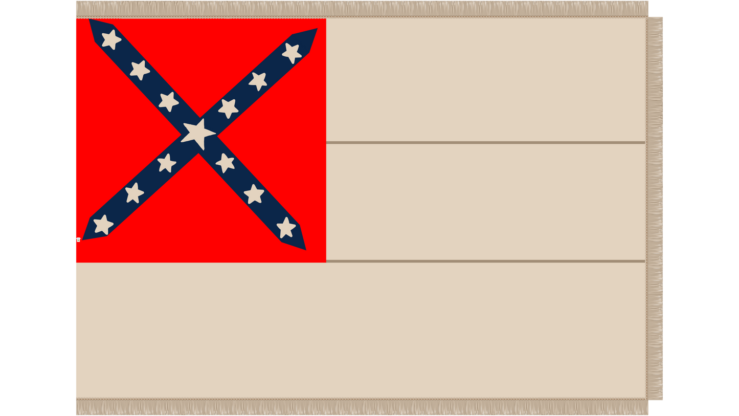 12th Louisiana 2nd National Flag