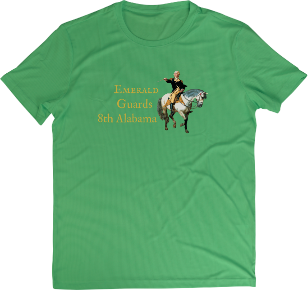 8th Alabama Company I "Emerald Guards" Flag Shirt