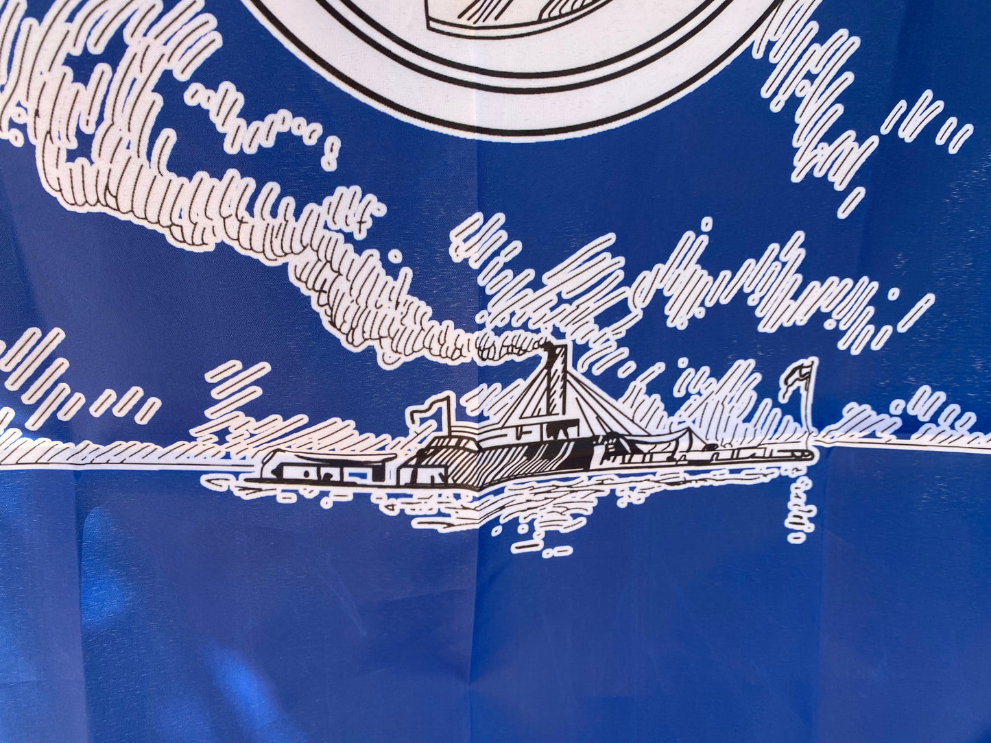 Alabama State Seal & Battle of Mobile Bay House Flag