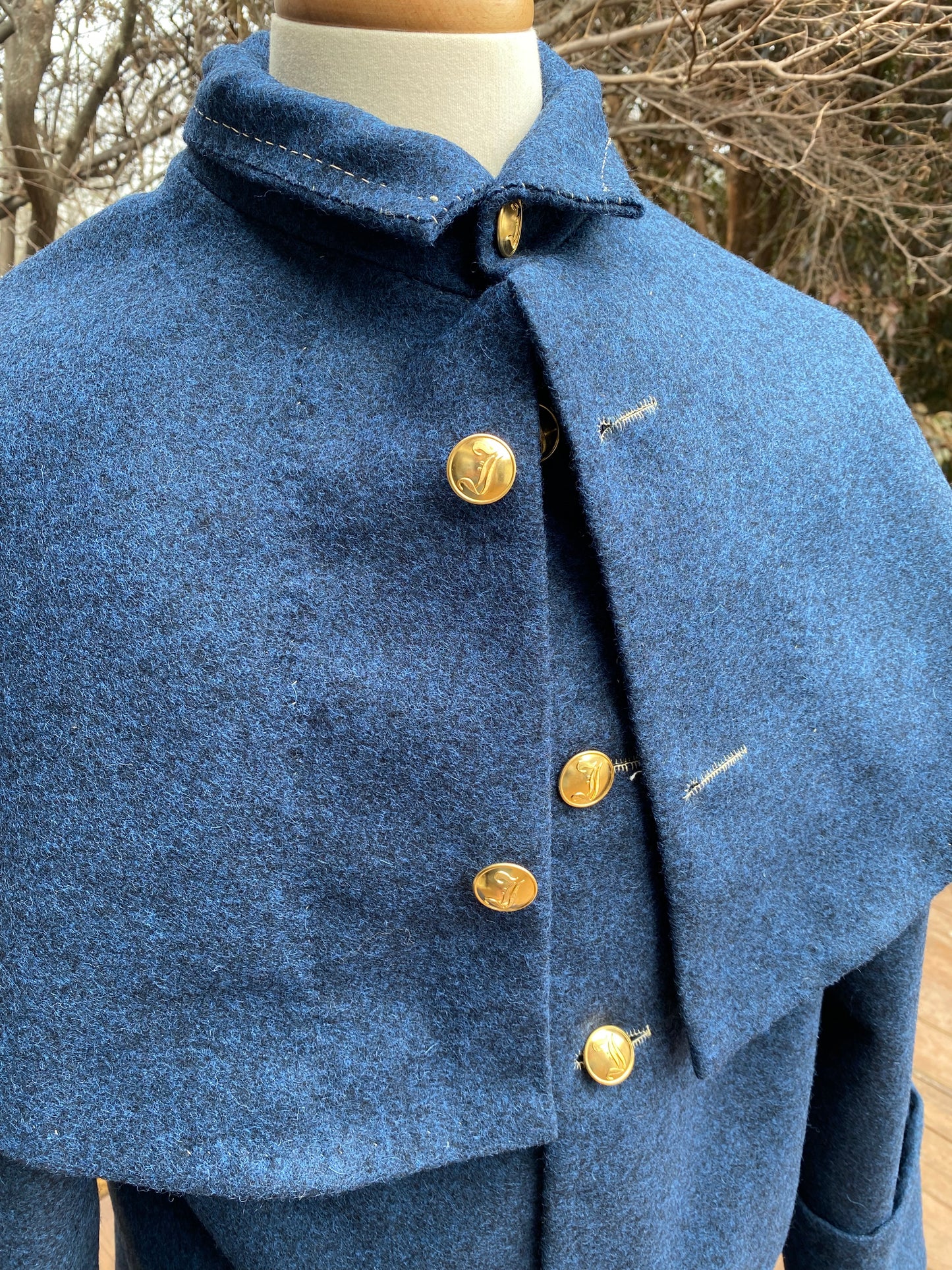 Import English Army Overcoat - S. Isaac, Campbell