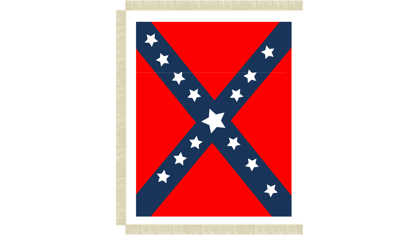 1st Kentucky Cavalry Flag Stickers/Magnet