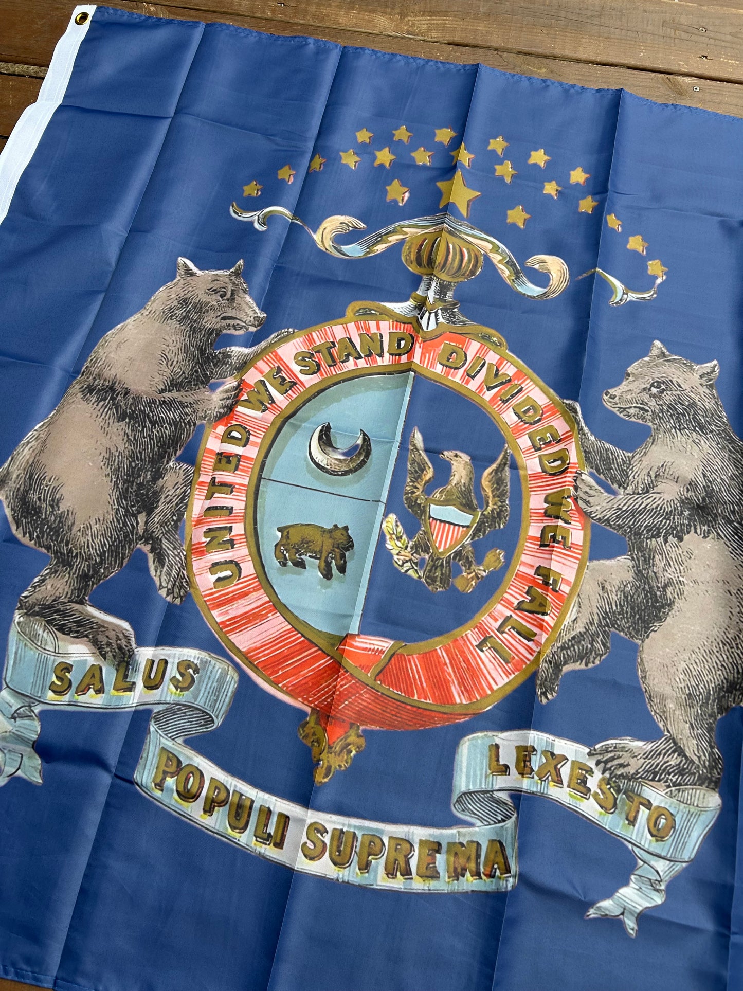 Missouri Coat of Arms Flag