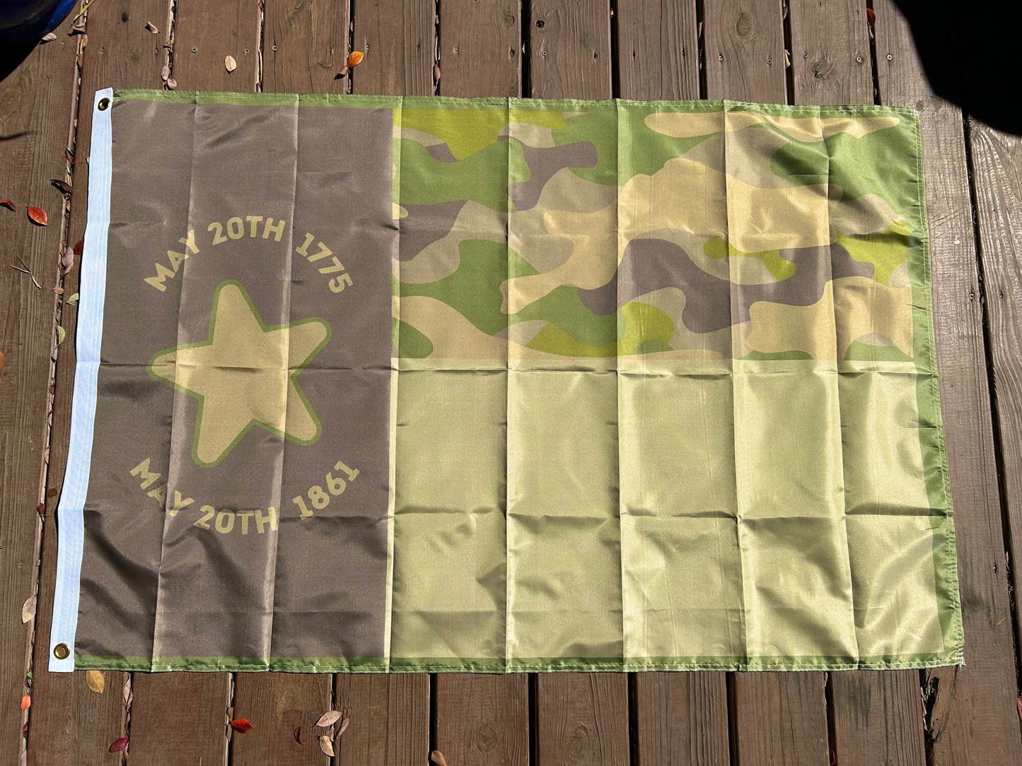 North Carolina Camouflage Flag