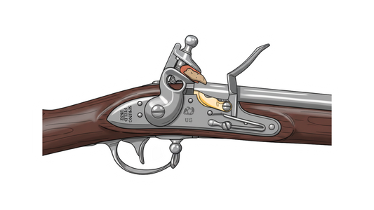 M1816 Springfield Musket and Conversion Musket Stickers/Magnets