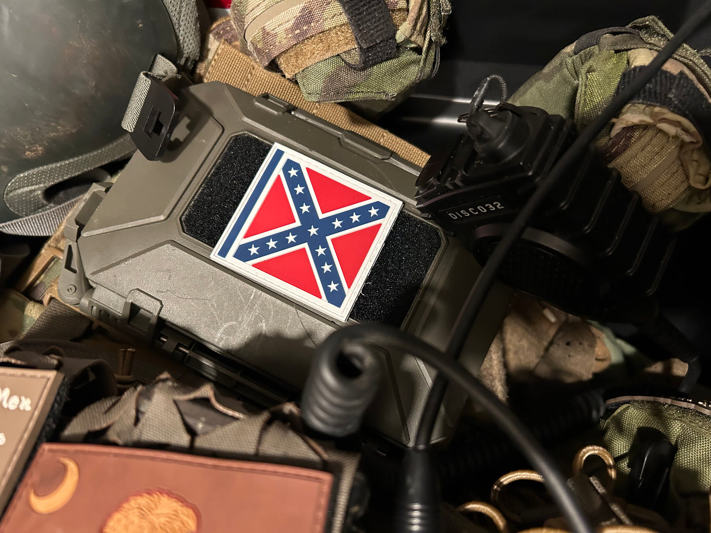 Battle Flag - Charleston Pattern Patch