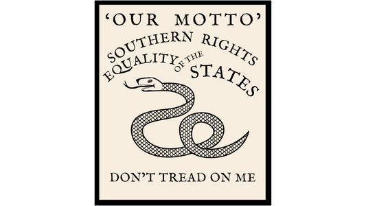 "Southern Rights" Savannah, Georgia Secession Banner Stickers/Magnets