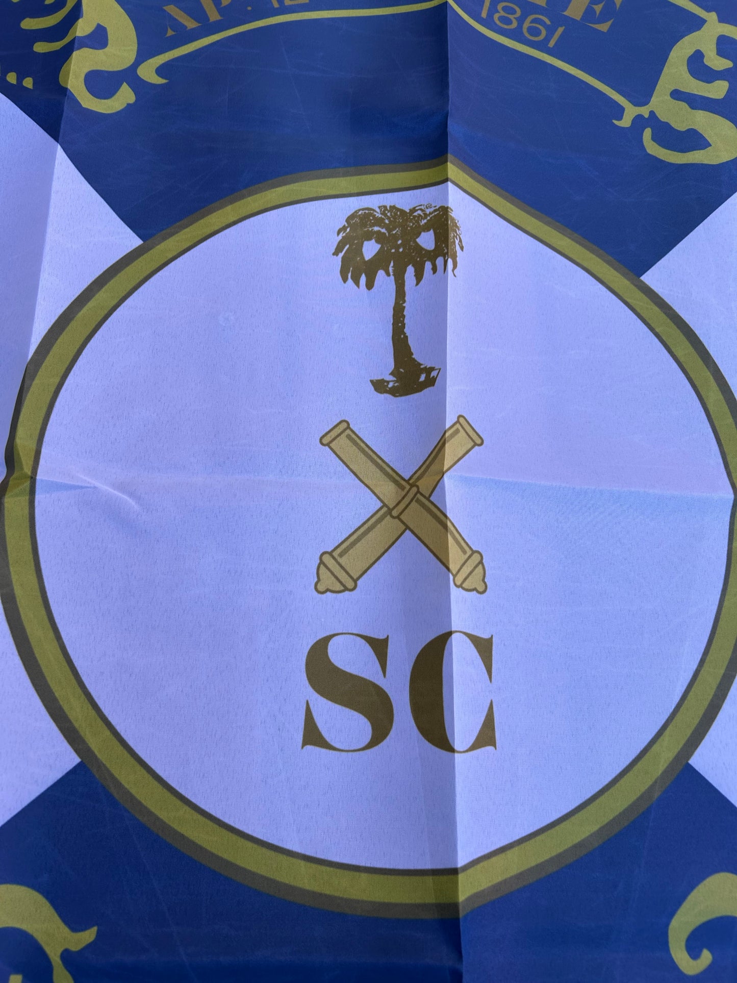 1st Regiment of South Carolina Artillery House Flag