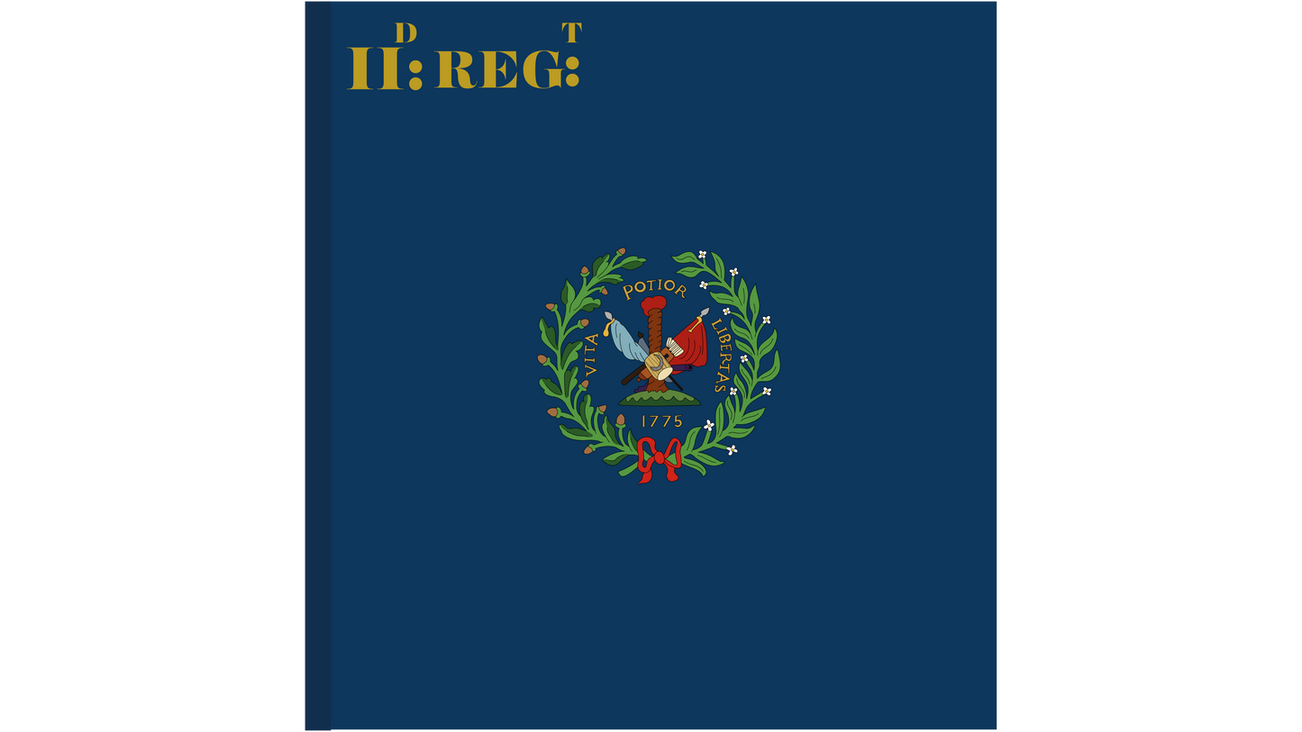 "VITA POTIOR LIBERTAS," - "Liberty rather than life" 2nd South Carolina Flag Stickers