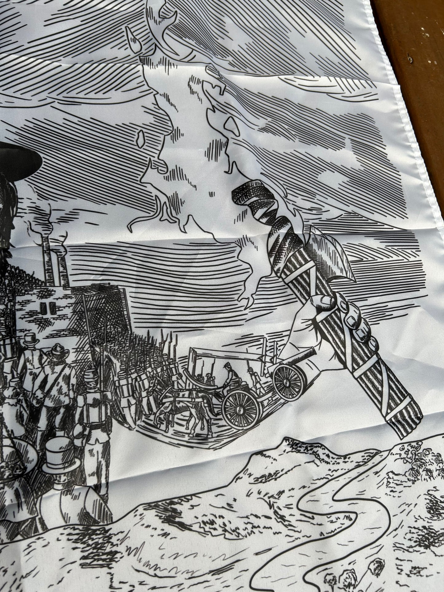 "Leviathan on the Potomac" Flag/Banner