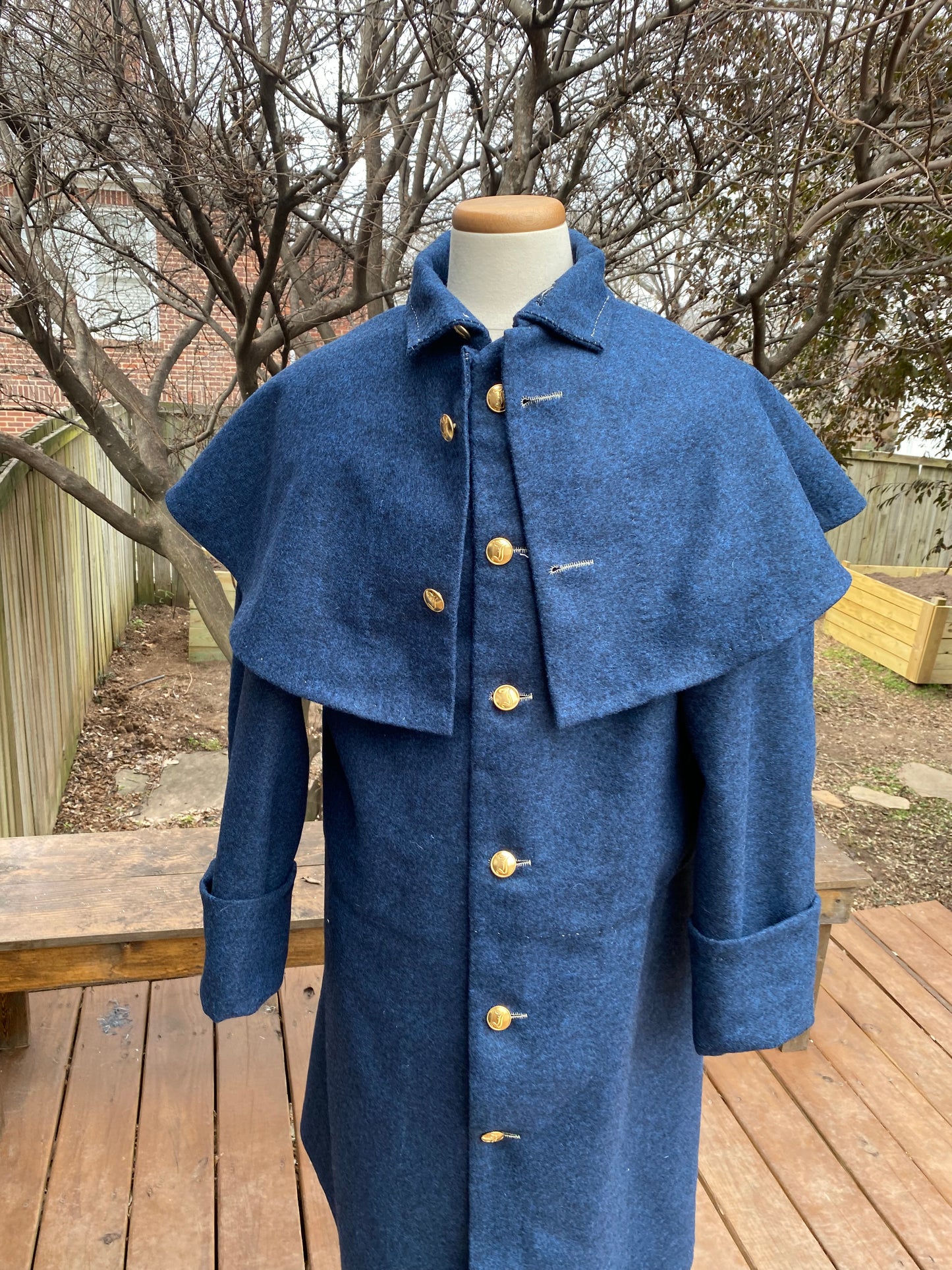 Import English Army Overcoat - S. Isaac, Campbell